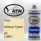 Preview: Ford, Antique Cream, 62 (1981): 400ml Sprühdose, von ATW Autoteile West.